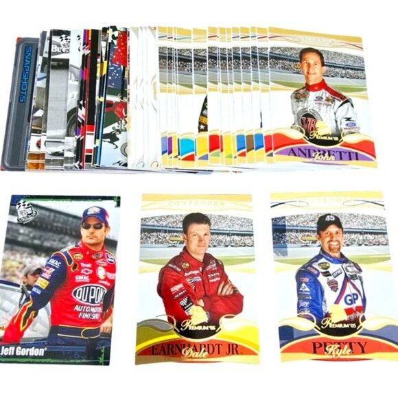2005 Press Pass Nascar Trading Cards 90 Cards Earnhardt Stewart Inserts Rare - Picture 1 of 14